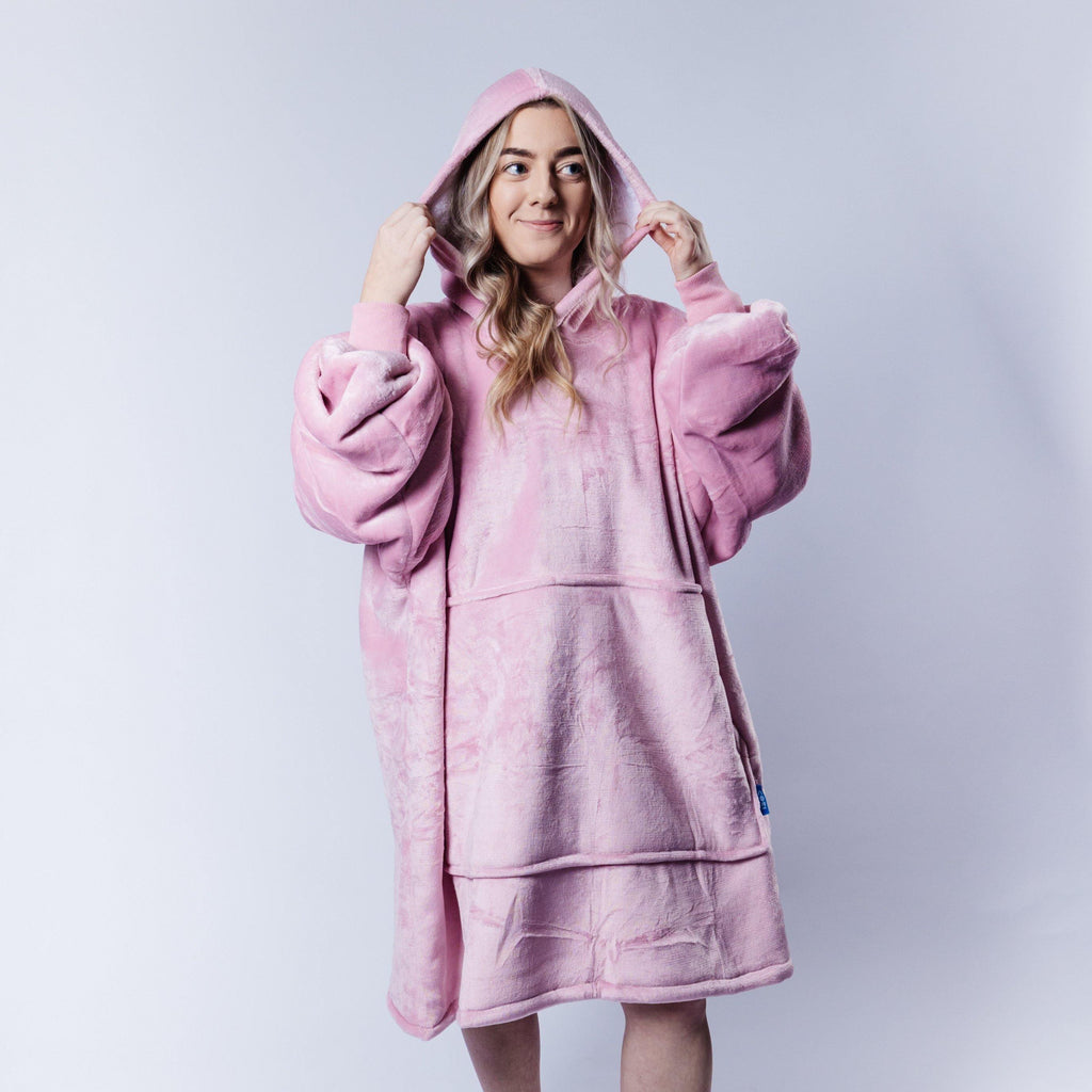 Light Pink Blanket Hoodie CoziHoodie